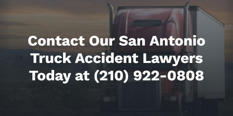contact our san antonio truck accident lawyers